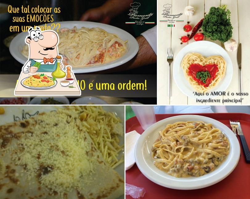 Comida em Piemonte Pasta Grill