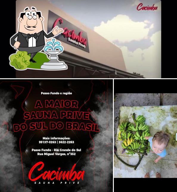 O exterior do Cacimba Sauna Privê