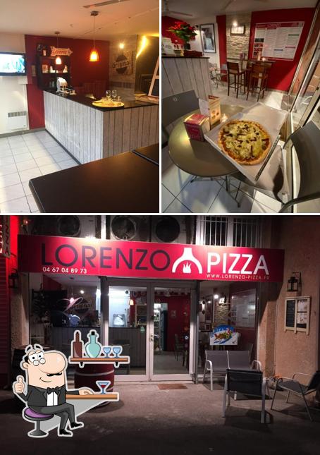 L'intérieur de Lorenzo Pizza Castelnau le Lez