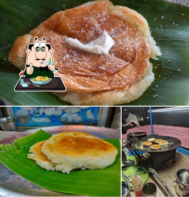 Food at Madurai Famous Butter Bun