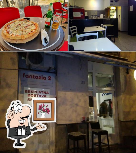 Gli interni di Pizzeria Fantazia II