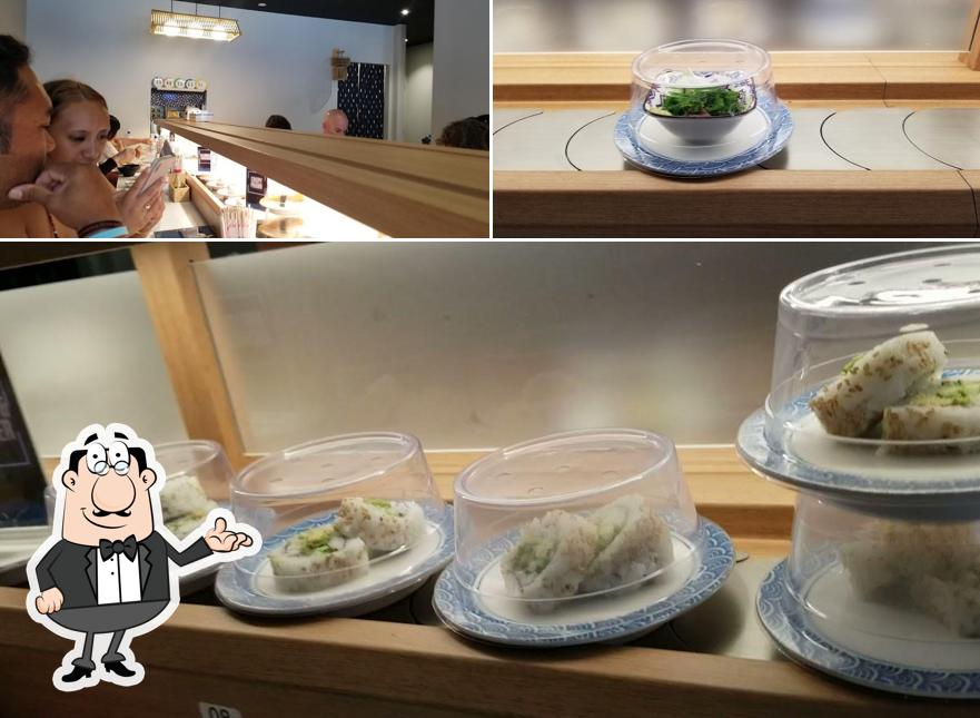 Check out how Soki Sushi Train looks inside