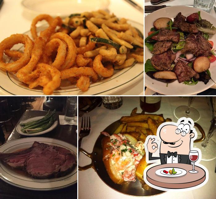 Food at Wollensky's Grill