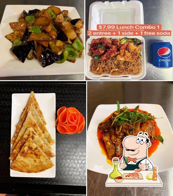 Disfruta de las diferentes comidas con marisco disponibles en Sunny House Chinese Restaurant