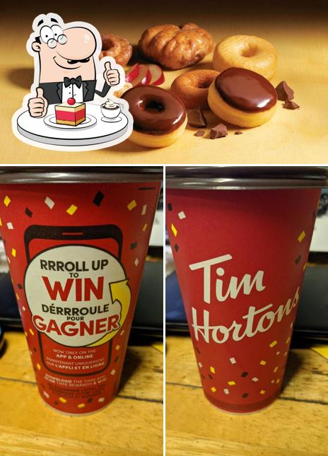 Tim Hortons propose une éventail de desserts