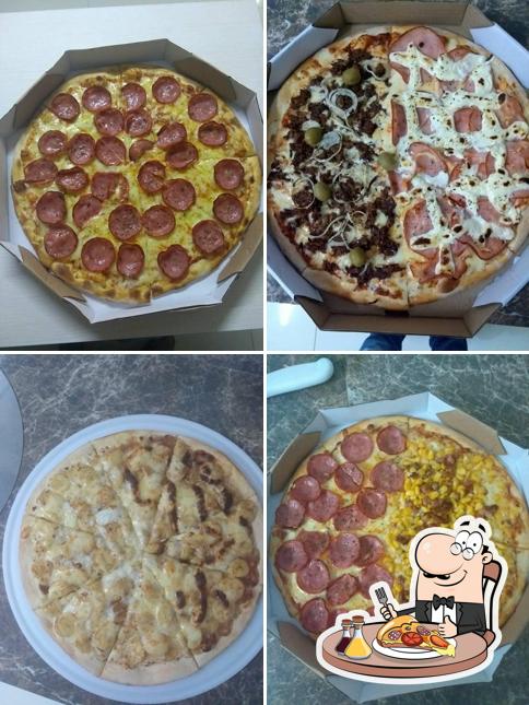 Consiga diversos tipos de pizza