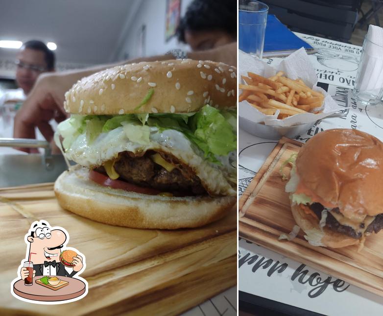 Consiga um hambúrguer no Foca's Burguer