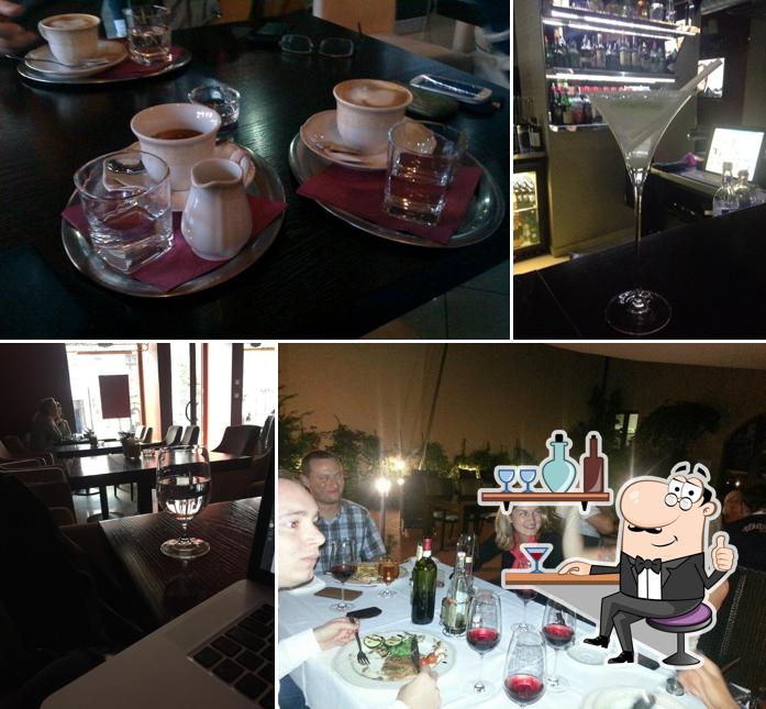 The interior of La Gondola Restaurant & coffee bar