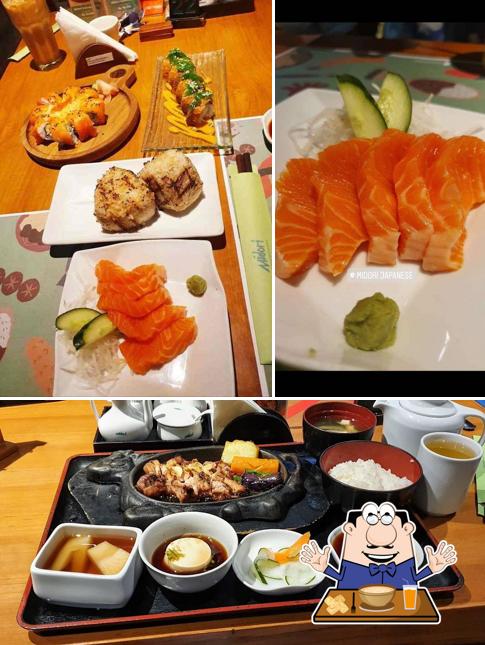 Food at Midori Japanese Restaurant