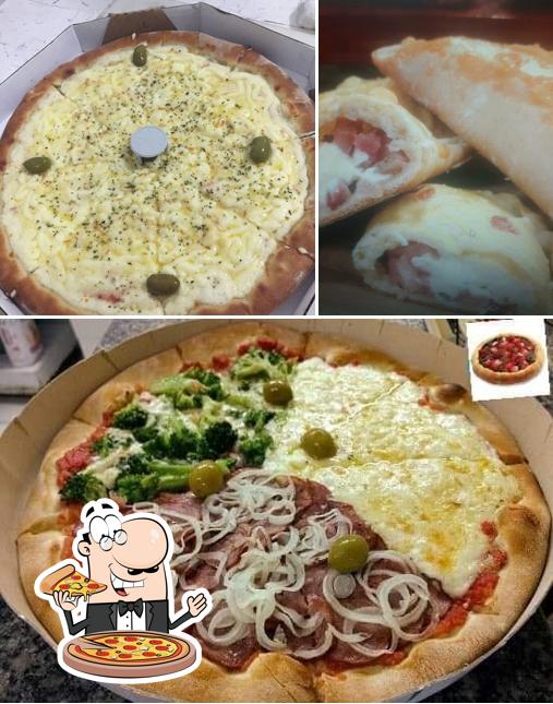 No Pizzaria W&B, você pode provar pizza