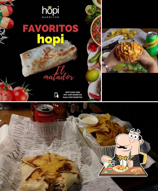 Comida em Hopi Burritos Brasil