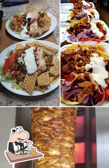 Essen im Tony kebab
