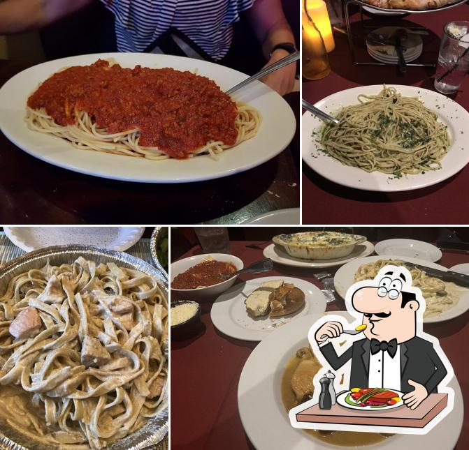 Food at Rosa's Italian Restaurant