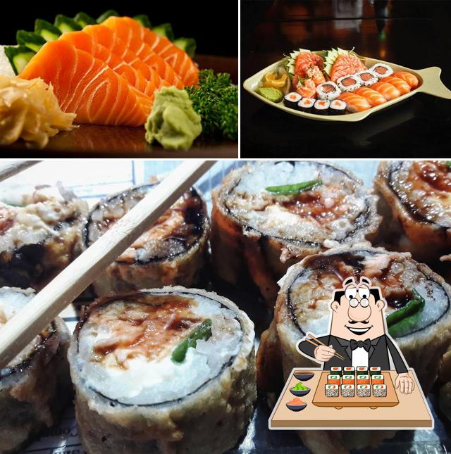 Presenteie-se com sushi no Elite Sushi