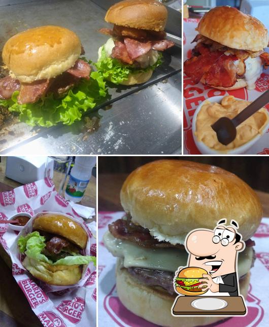 Os hambúrgueres do Mario’s Burger irão satisfazer diferentes gostos