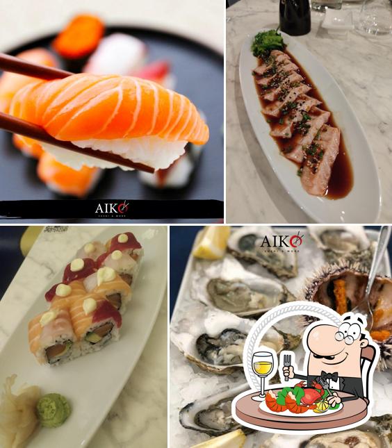 Ordina la cucina di mare a Aiko sushi and more