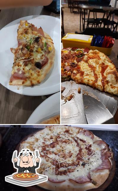 Experimente pizza no Fernessa Pizzaria e Lanchonete