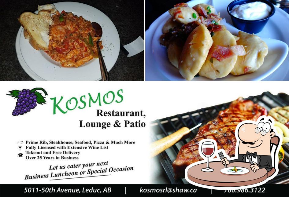 Comida en Kosmos Restaurant & Lounge