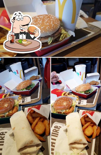 Essayez un hamburger à McDonald's