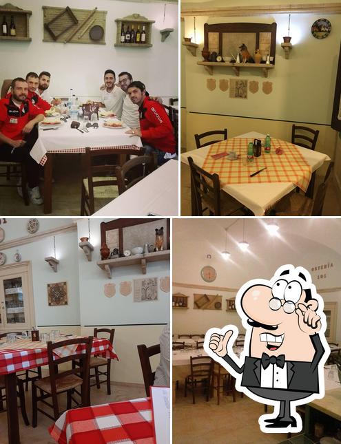 L'intérieur de Osteria 101 Lanciano