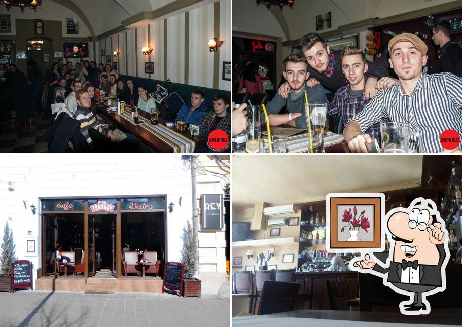 Voici l’image représentant la intérieur et comptoir de bar sur Tramvay