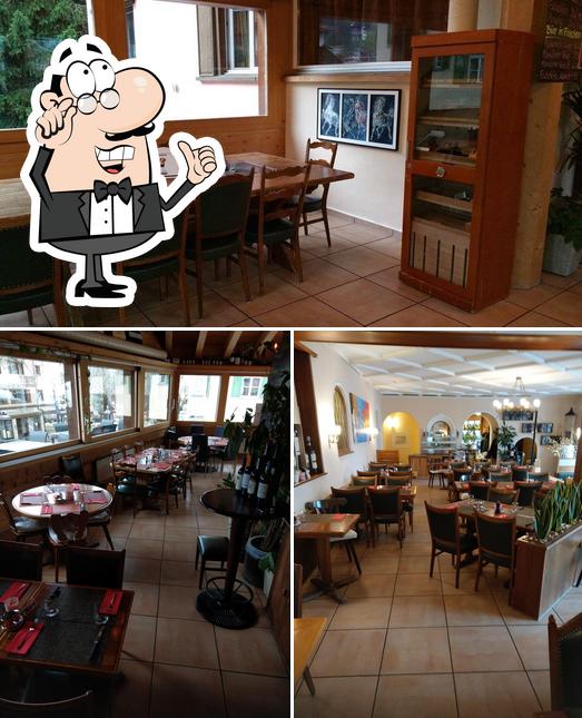 Gli interni di Restaurant Pizzeria Al Capone Klosters