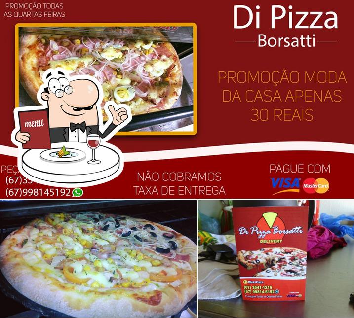 Comida em Di Pizza Borsatti