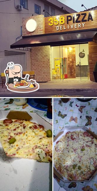 Consiga pizza no 358 Pizza Delivery