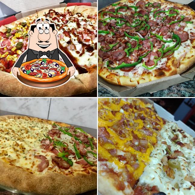 Escolha pizza no Tartaruga pizza