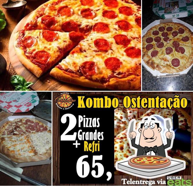 Consiga diversos variedades de pizza