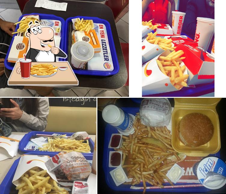 Pide sus patatas fritas en Burger King
