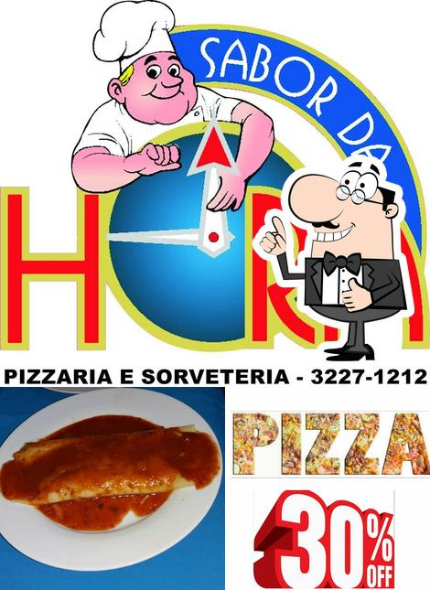 Here's an image of Pizzaria e Sorveteria Sabor Da Hora