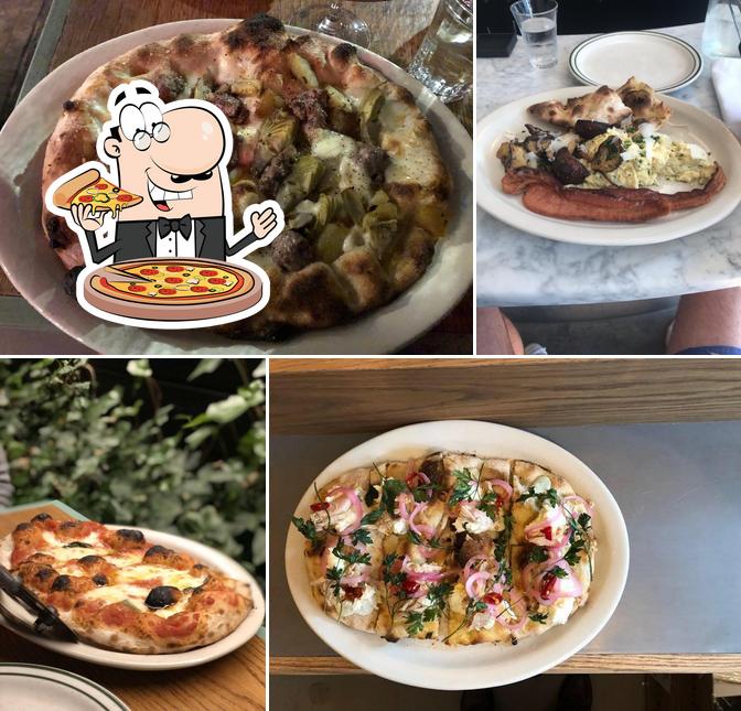 Get pizza at Montesacro Brooklyn