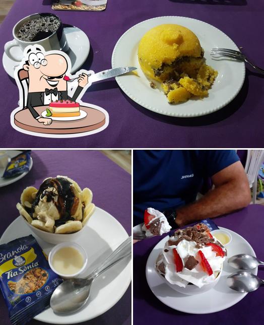 Brabo's Açaí serve uma variedade de sobremesas