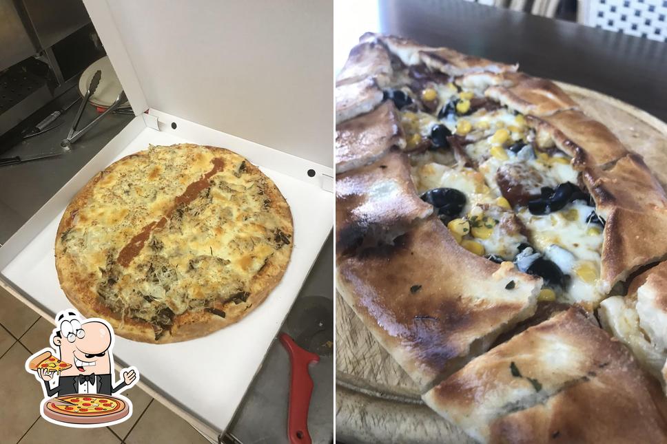 Kostet eine Pizza bei Efringer Grillhaus