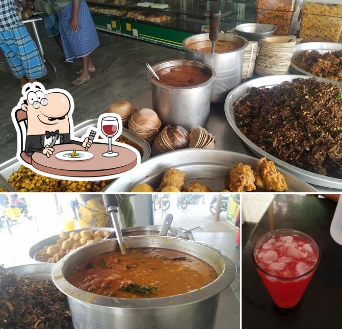 Food at Geetha bakery