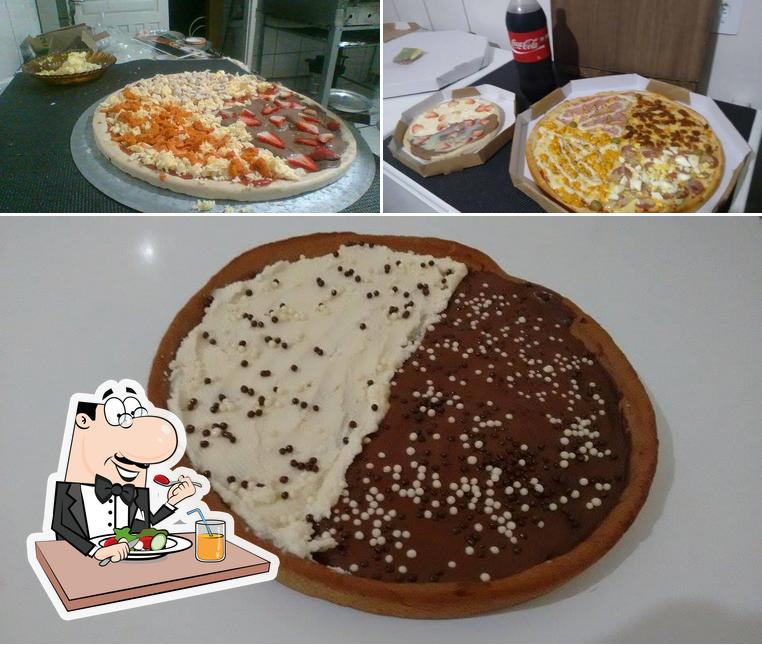 Comida em SUPER Pizzas