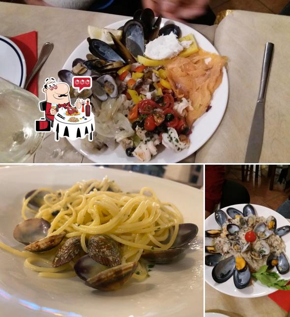 Prenditi la cucina di mare a Trattoria-Pizzeria Sottoprova