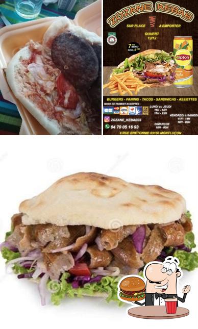 Essayez un hamburger à Zozane Kebab