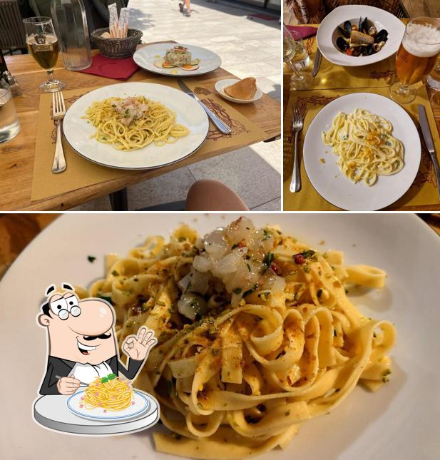 Spaghetti alla carbonara al Ristorante gera ora