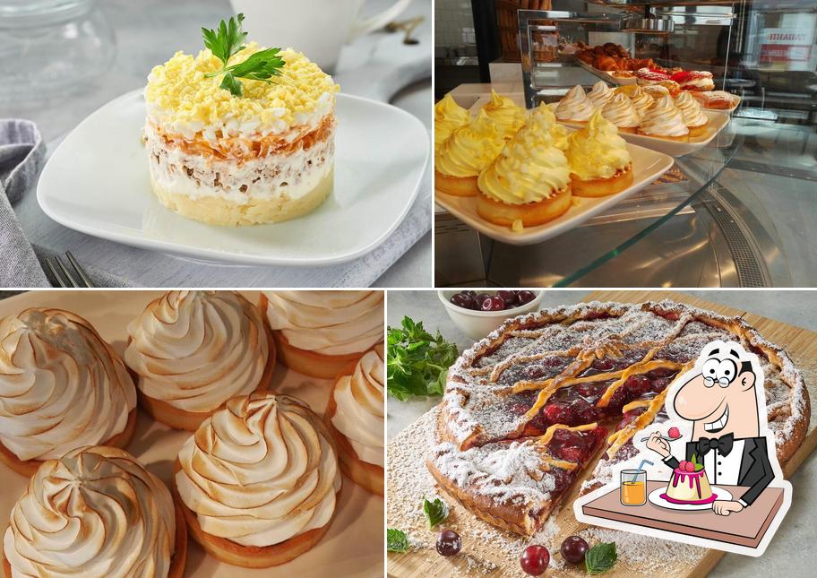 "Пироги.ру" предлагает большое количество десертов