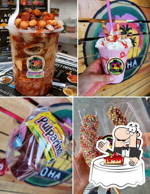 Aloha Ice & Snack tiene distintos postres