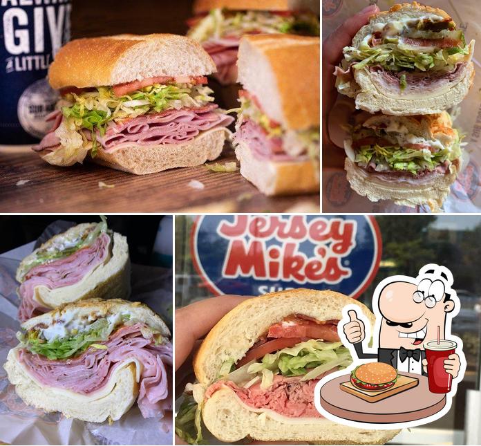 Get a burger at Jersey Mike's Subs
