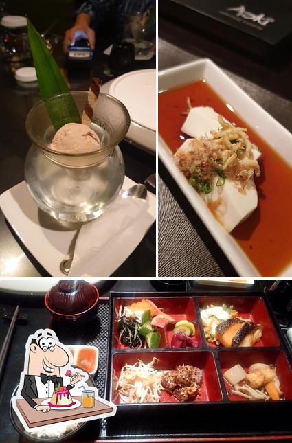 Aoki Japanese Cuisine offers a range of sweet dishes