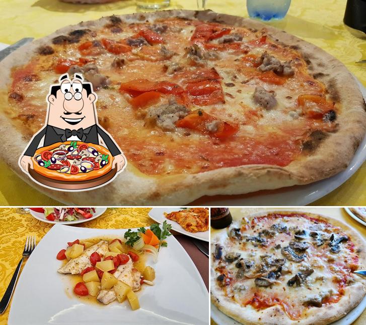 Ordina tra le molte varianti di pizza