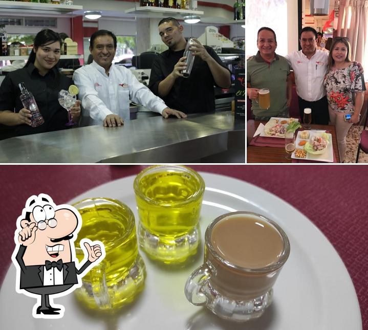 Mira las imágenes donde puedes ver interior y bebida en Tambo Restaurante Peruano Alcobendas