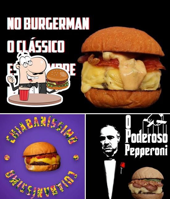 Delicie-se com um hambúrguer no Burgerman