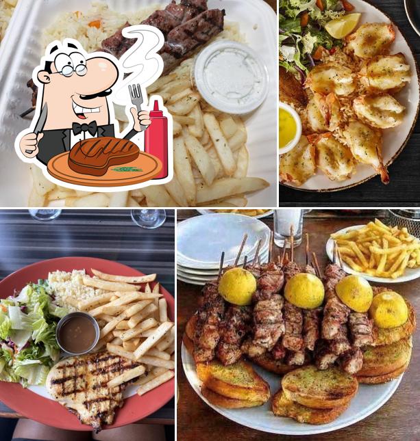 Commandez des repas à base de viande à Gyro Grill Apportez votre Vin