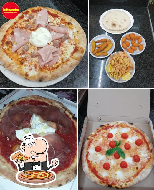 Prenditi tra le molte varianti di pizza