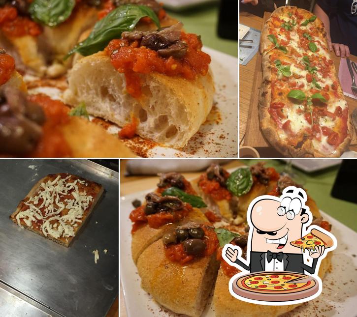 Scegli tra le svariate varianti di pizza
